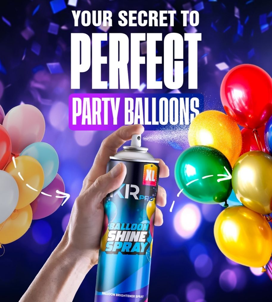 How to Make Your Balloons Look New Again with Balloon Shine Spray