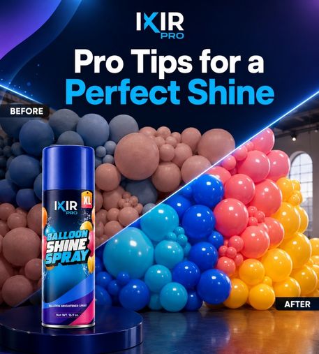Balloon Shine Spray: Tips and Tricks from Professional Decorators