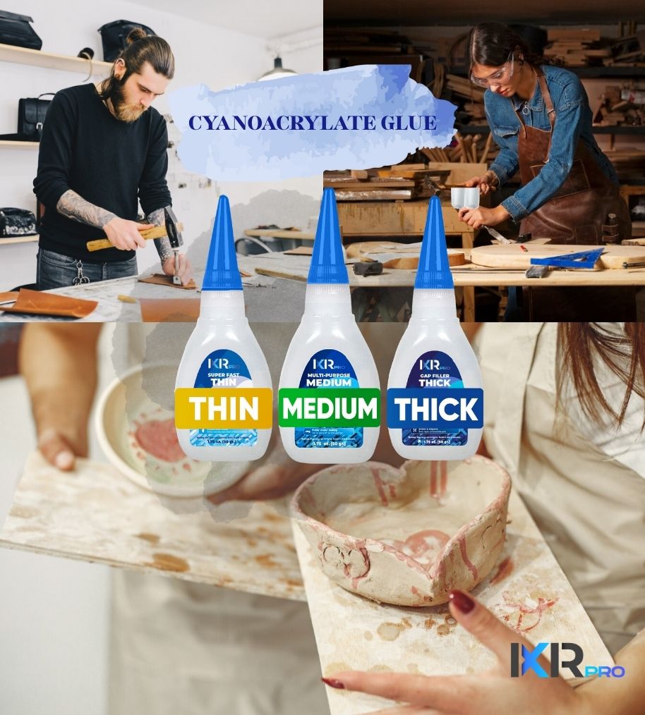 What’s the Difference Between Thin, Medium, and Thick CA Glue?