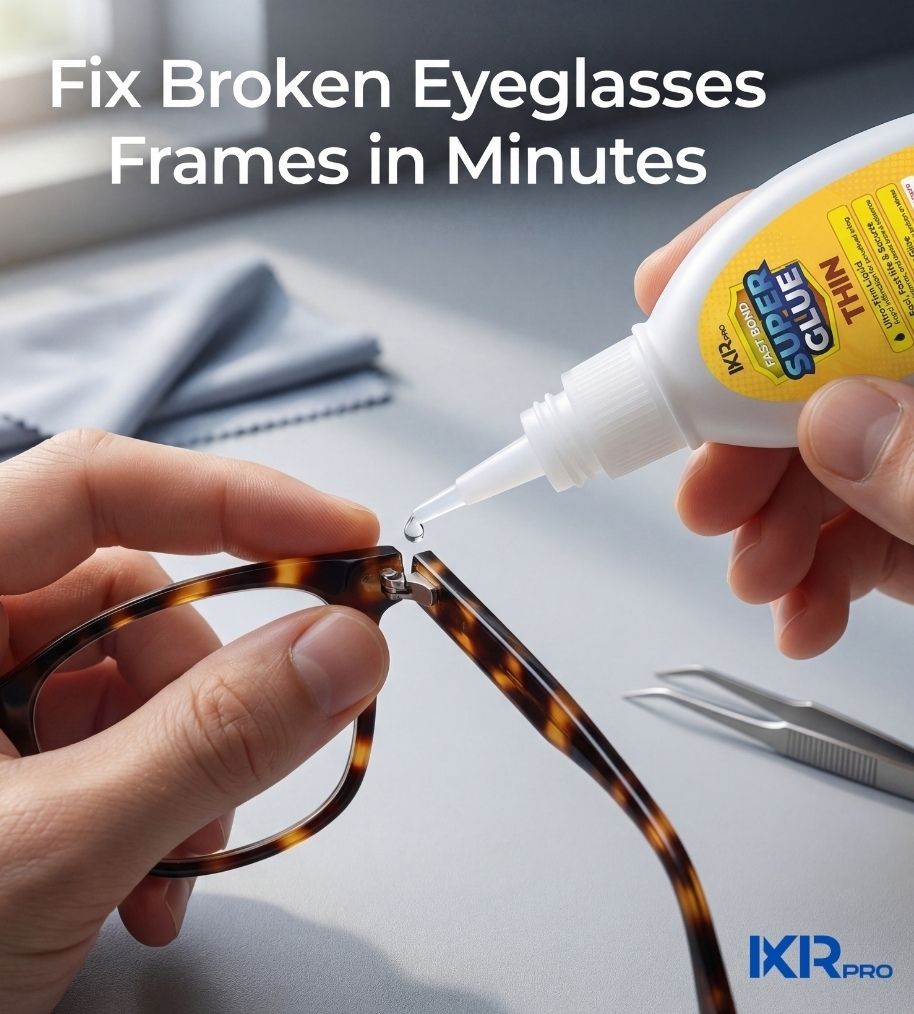 How to Repair Eyeglasses Frame at Home (Fast & Strong Fix That Lasts)