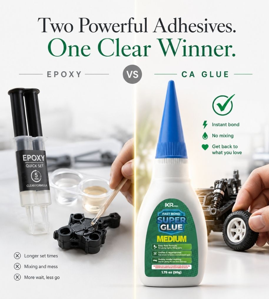 CA Glue vs Epoxy: Complete Comparison – Which Adhesive Should You Choose?