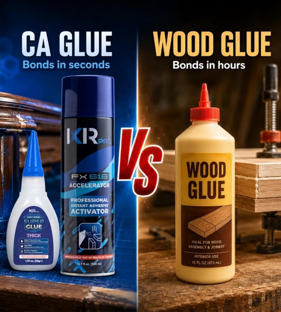 CA Glue vs Wood Glue: Which One Should You Use? (2026 Complete Guide)