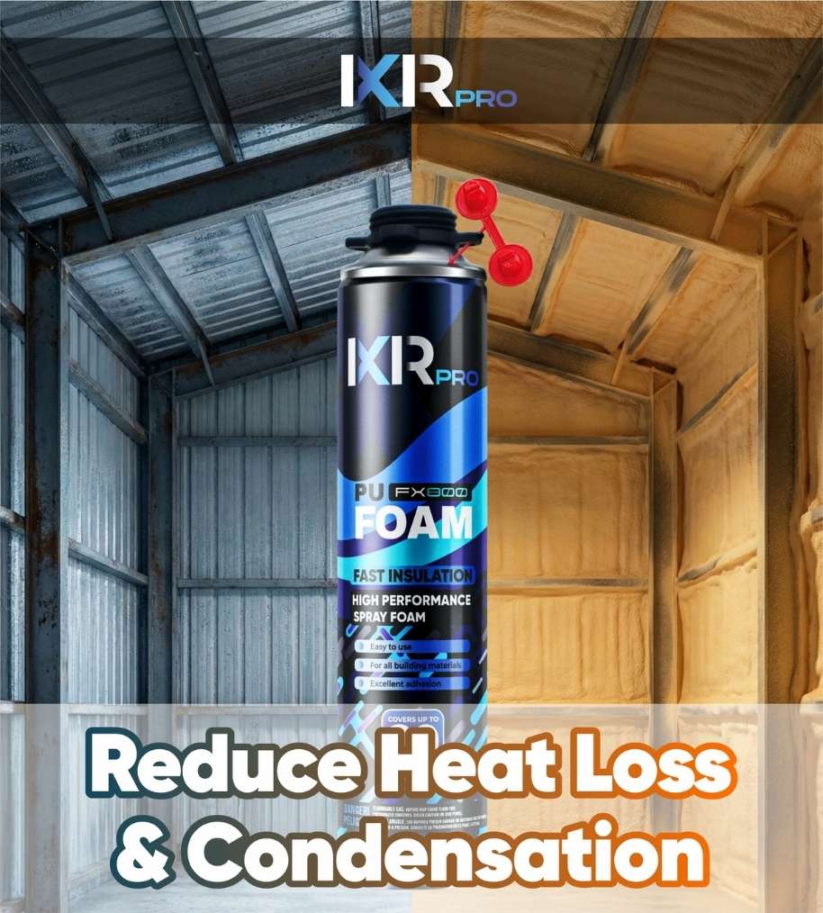 Insulation for Metal Buildings: The Most Efficient & Practical Solution with Spray Foam