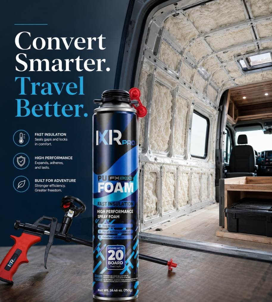 Best Spray Foam for Van Conversion (DIY Camper)