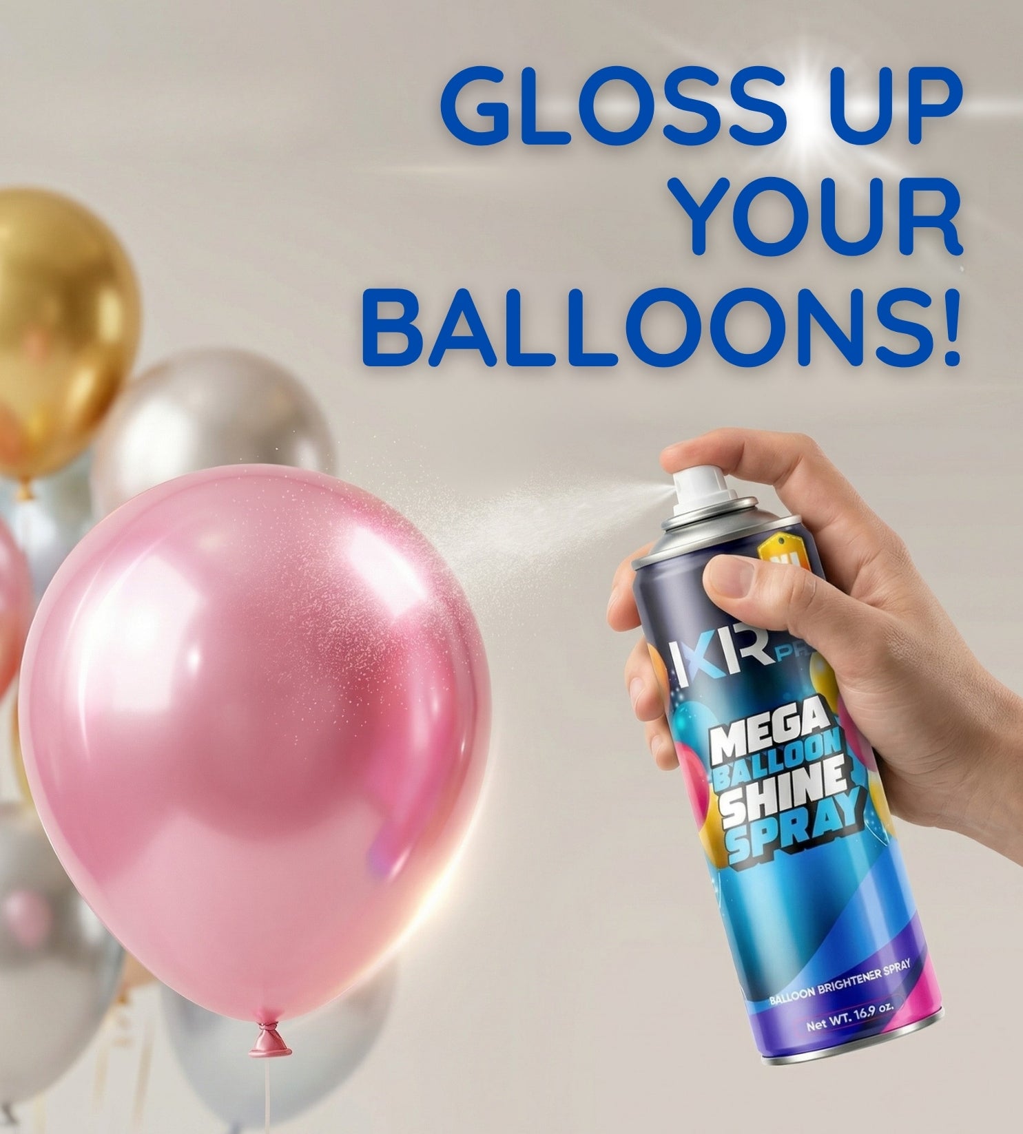 How to Make Balloons Shiny