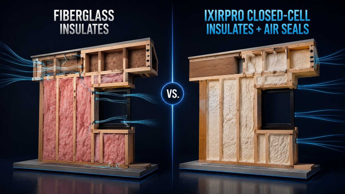 DON'T JUST INSULATE. AIR SEAL.