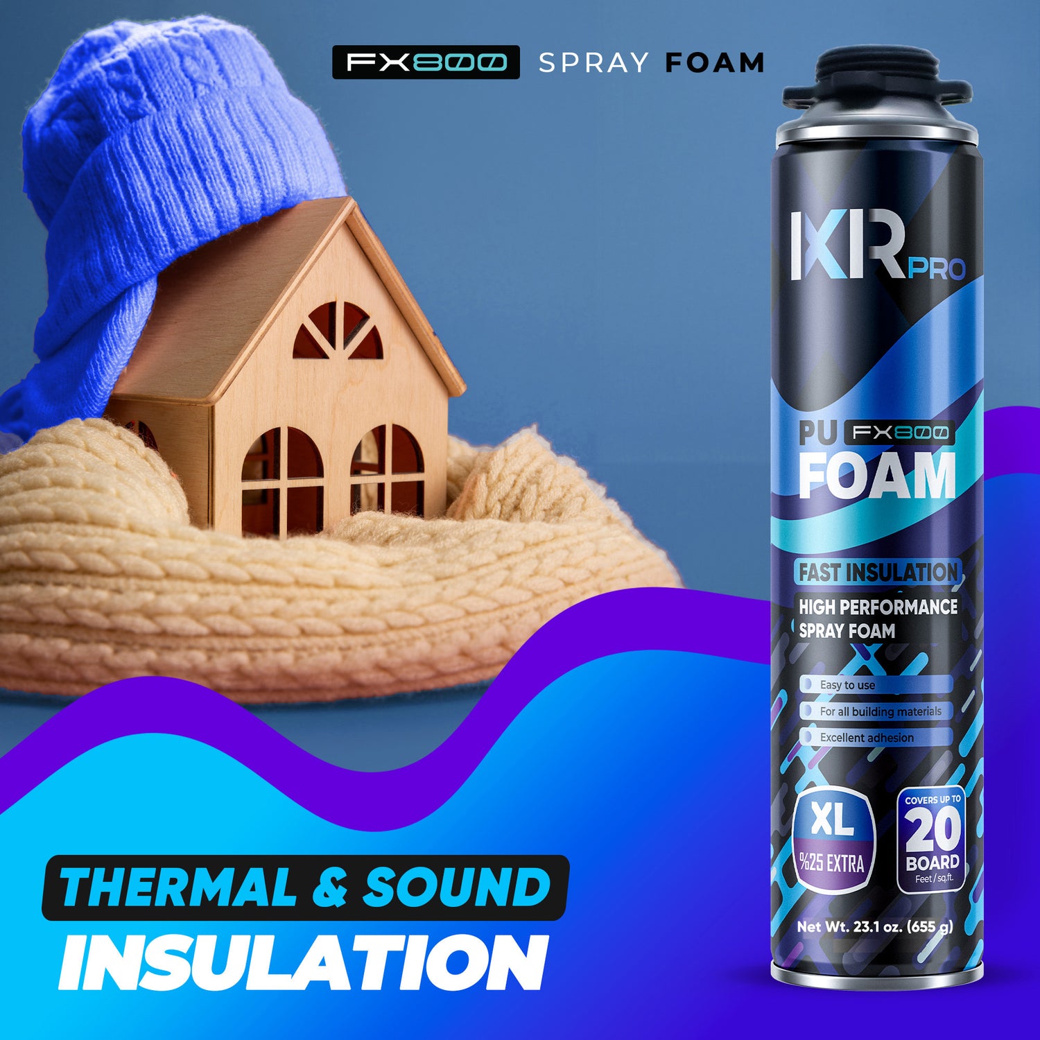 Spray Foam Insulation Can