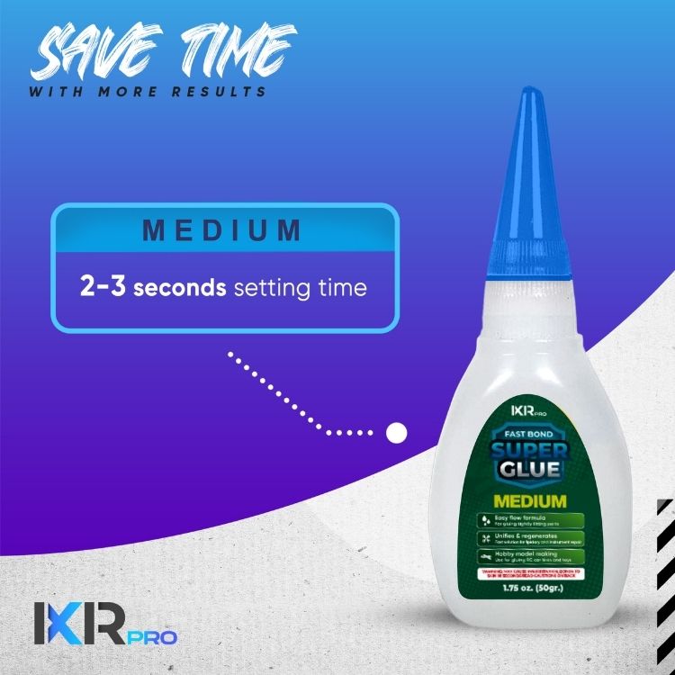 CA Glue Medium Viscosity Kit (3x1.75 oz.)