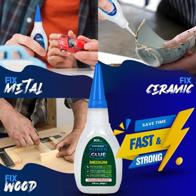 CA Glue Medium Viscosity Kit (3x1.75 oz.)