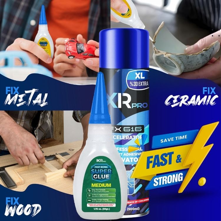 CA Glue Medium Viscosity and Activator