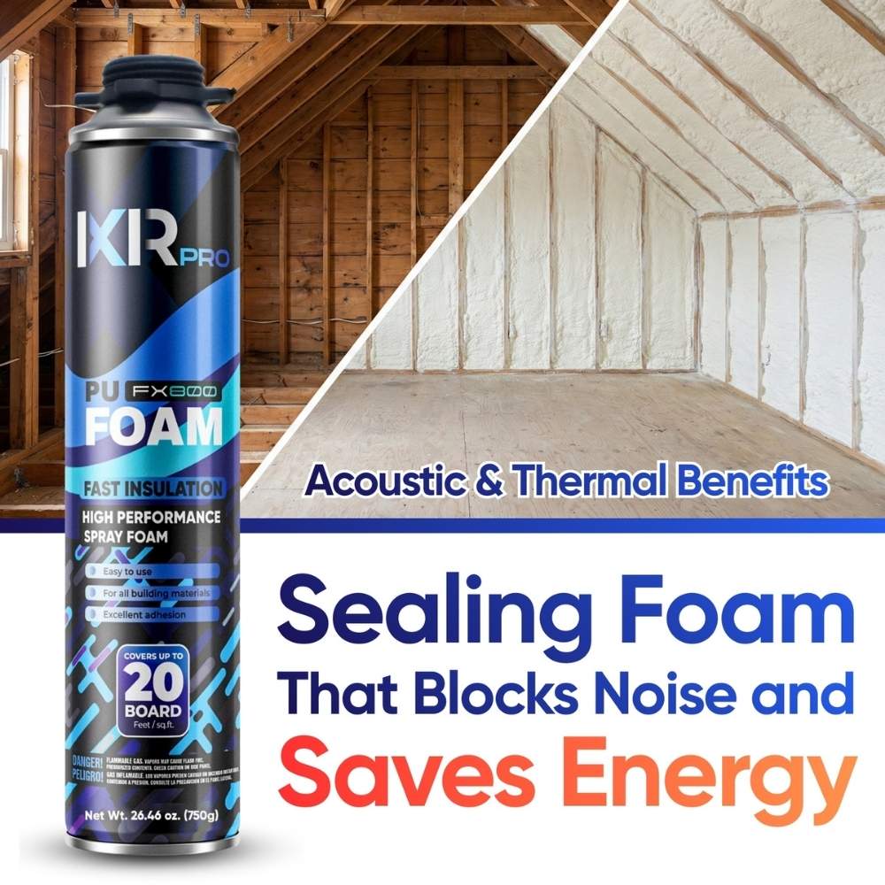 Spray Foam Insulation Kit - Closed Cell Foam