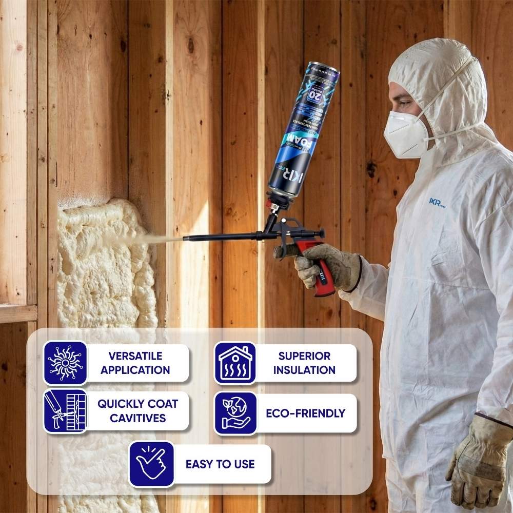 Spray Foam Insulation Kit - Closed Cell Foam