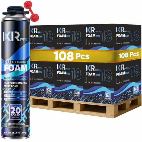 Spray Foam Insulation Can Bulk Pallet