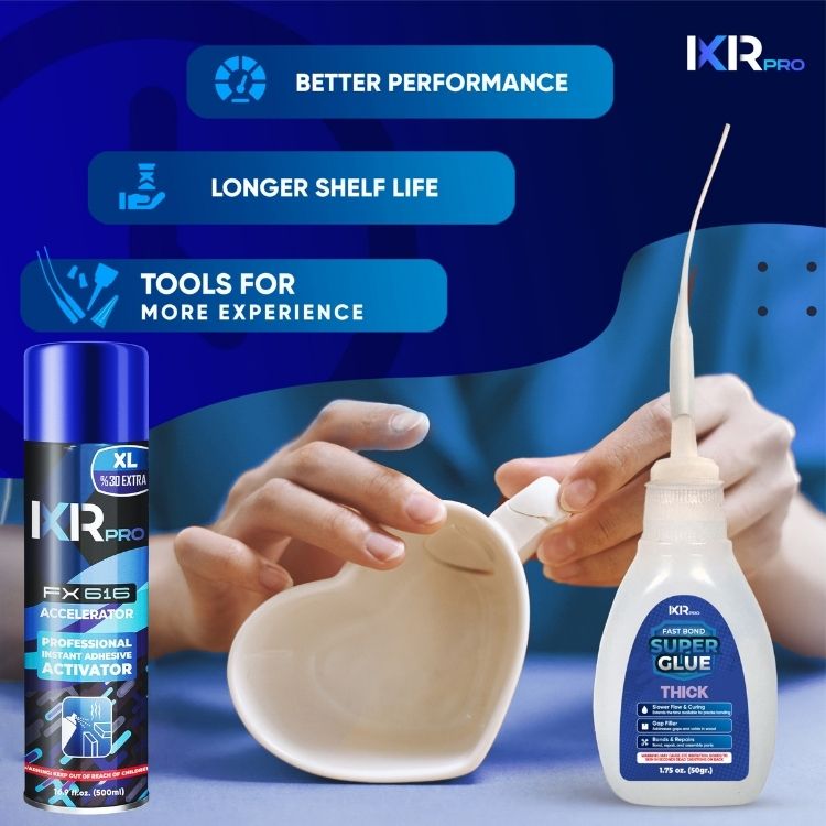 CA Glue Thick Viscosity and Activator