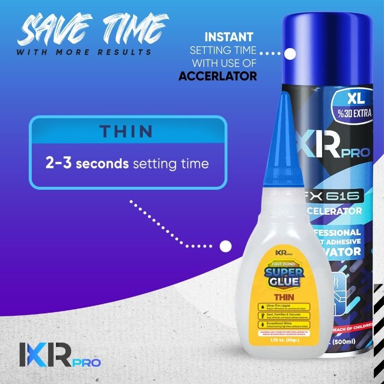 CA Glue Thin Viscosity and Activator