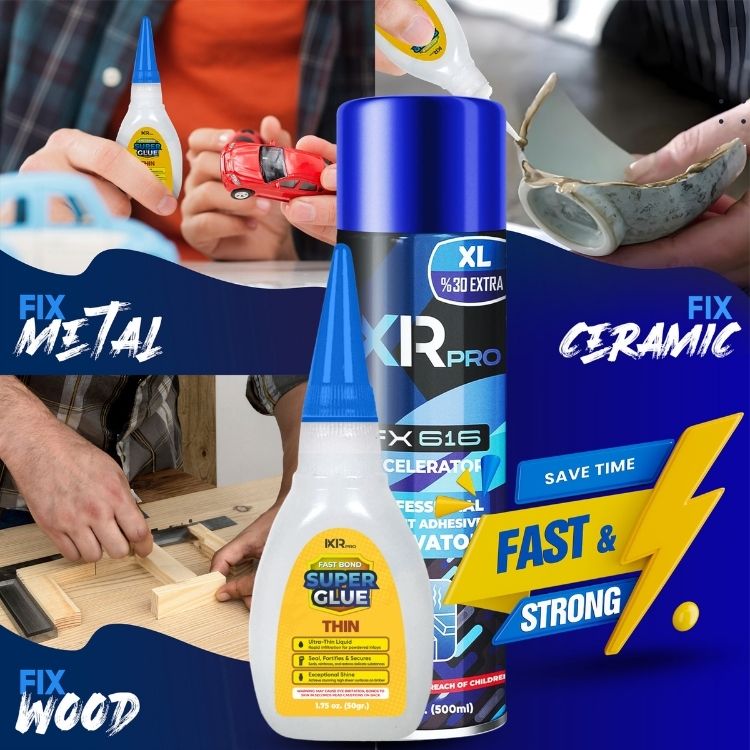 CA Glue Thin Viscosity and Activator