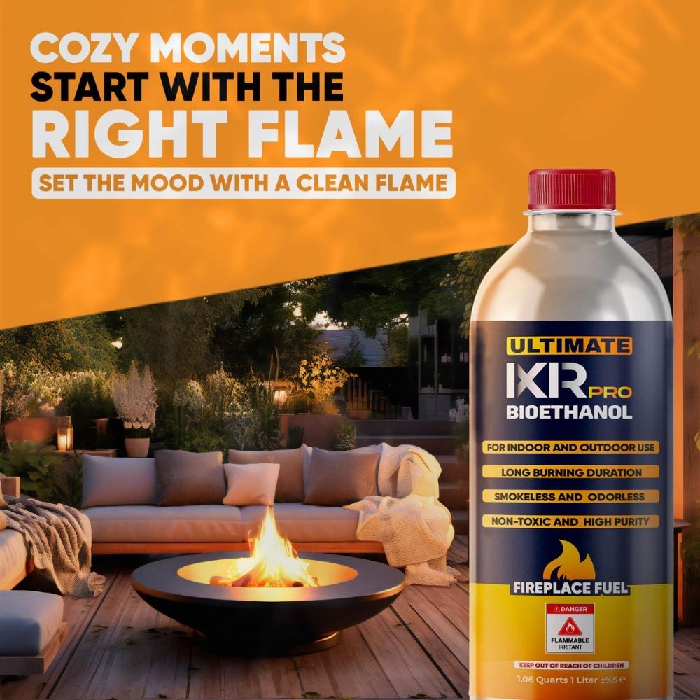 IxirPro Bioethanol Fireplace Fuel 9167552282845