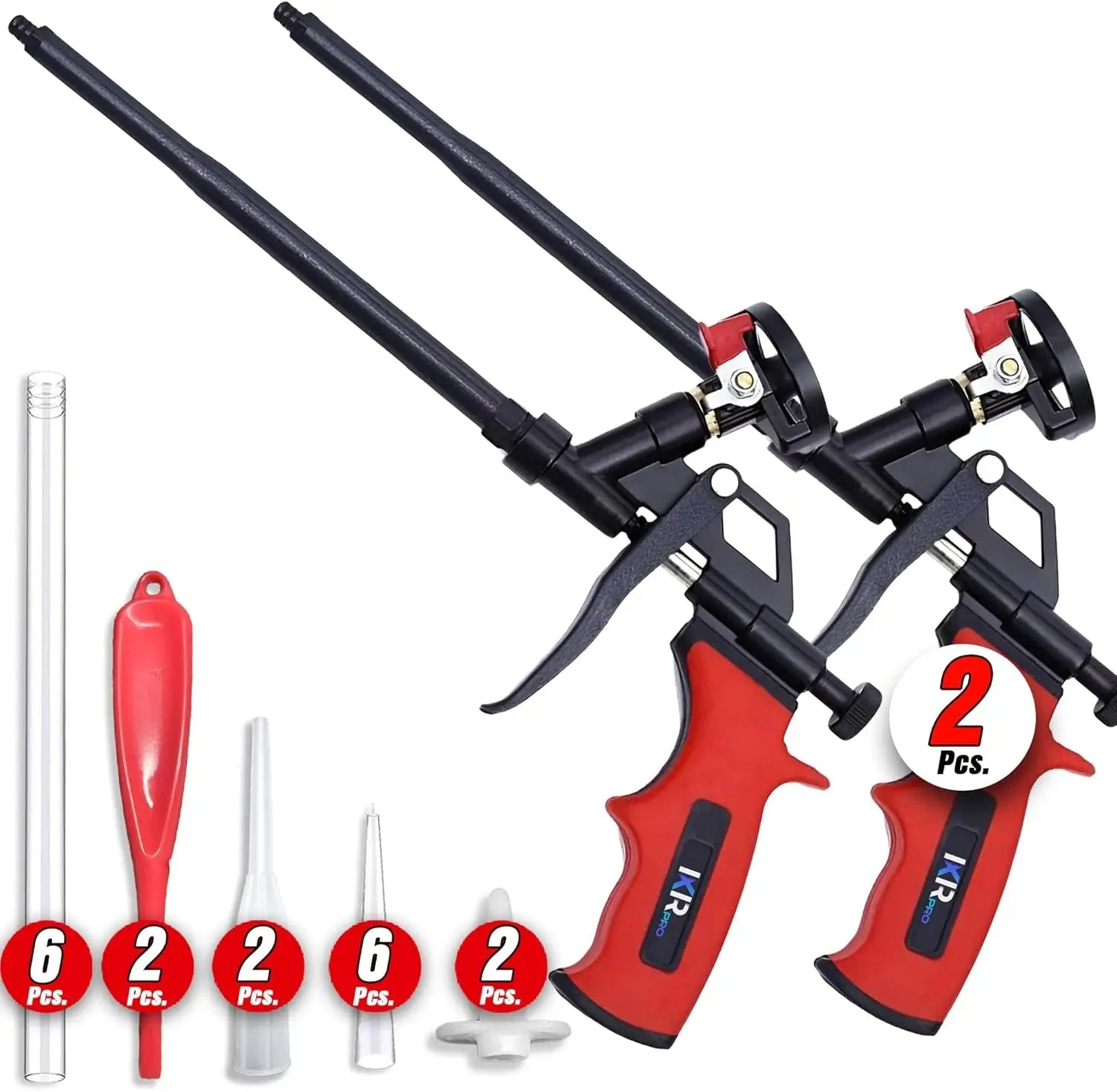 Compatible threaded can connection on the IXIRPRO spray foam gun
