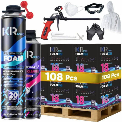 Spray Foam Insulation Kit Bulk Pallet