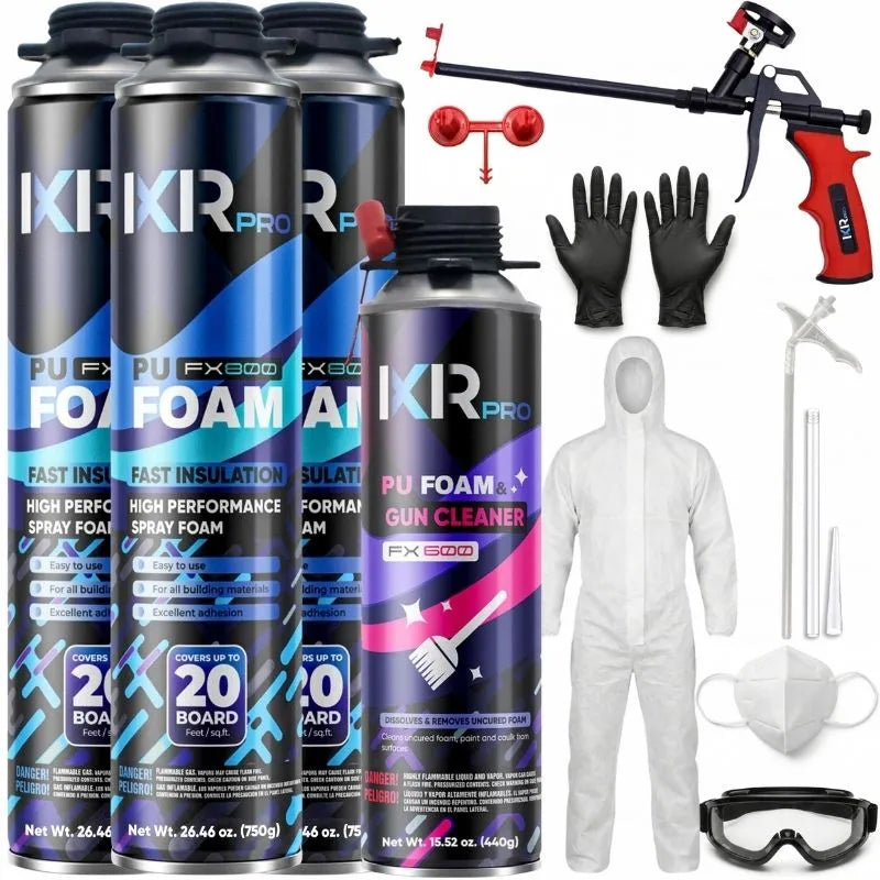 Kit de aislamiento de espuma en spray IXIRPRO