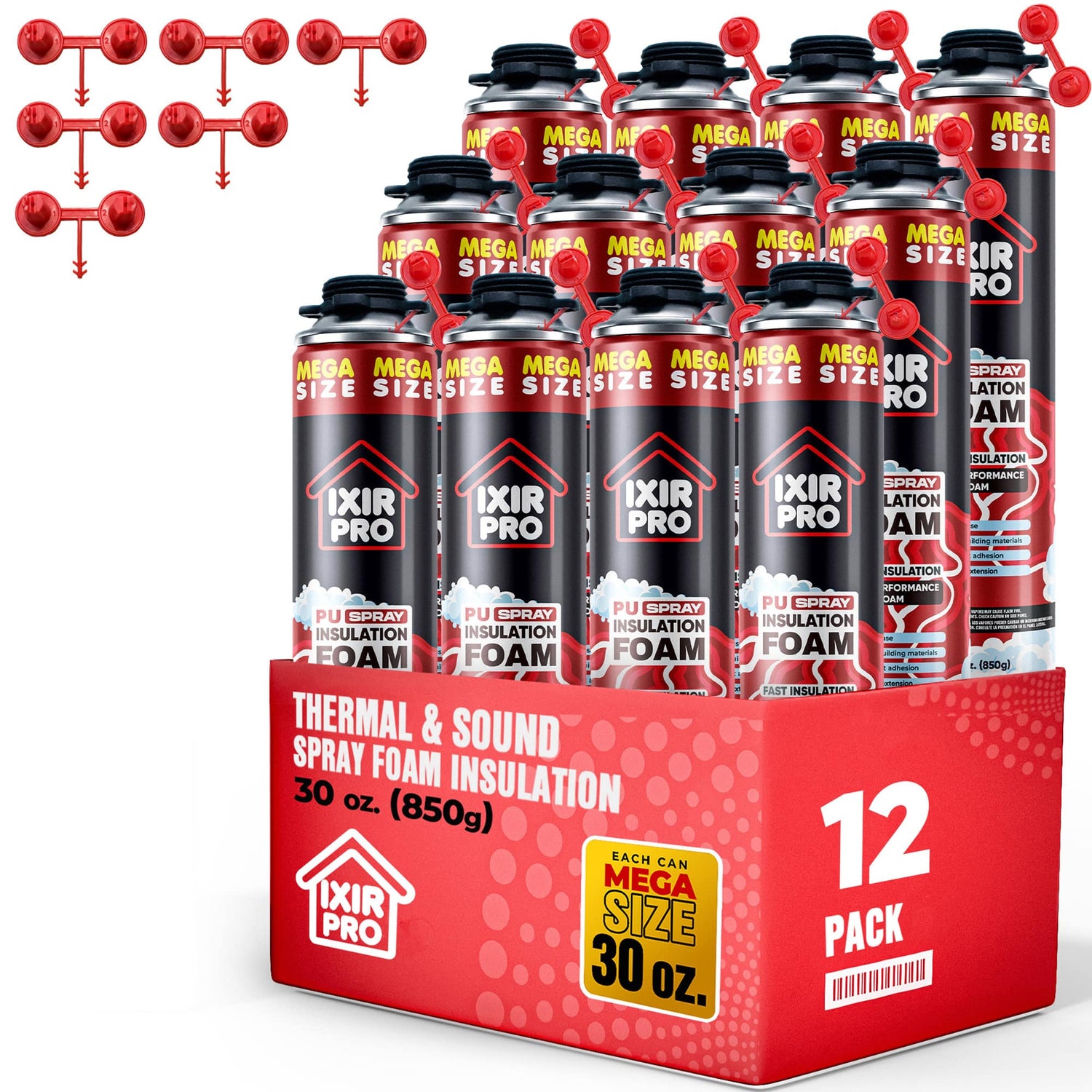 Spray Foam Insulation Can (30 oz. / 850 g)