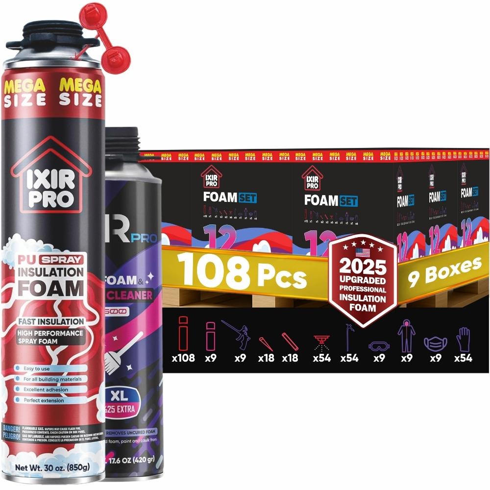 # 108 Pcs (9 Boxes x 12 Pack)