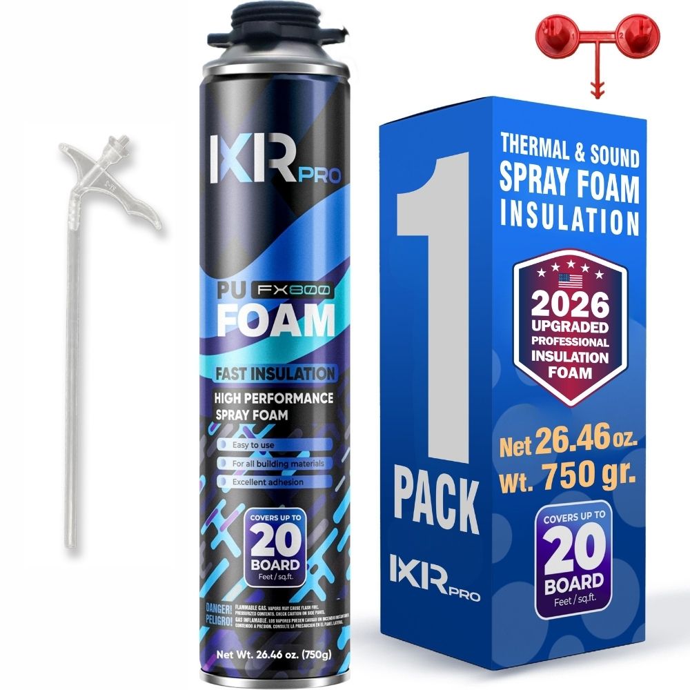 Polyicynene Effortless Insulation: Ixirpro Spray Foam Can – ixirpro