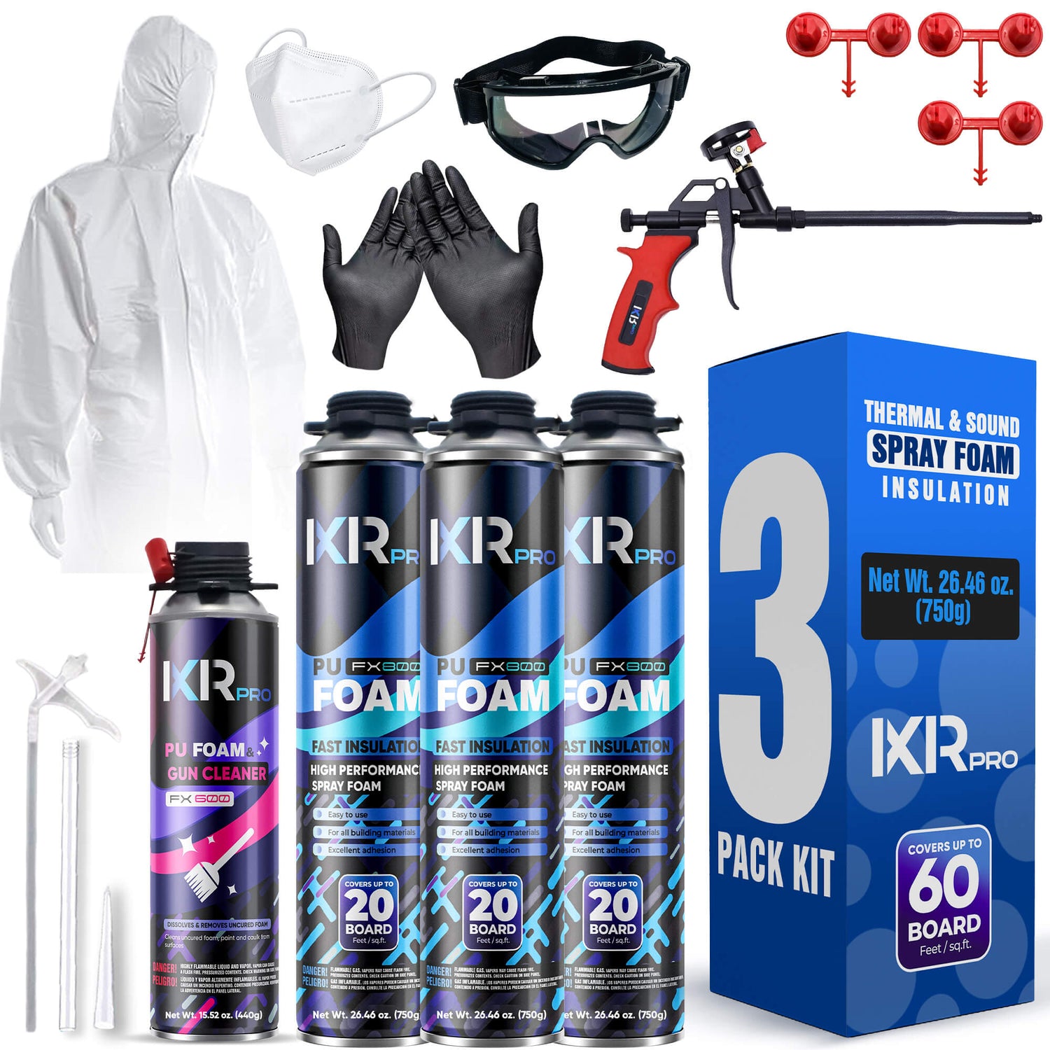 Spray Foam Insulation Kit