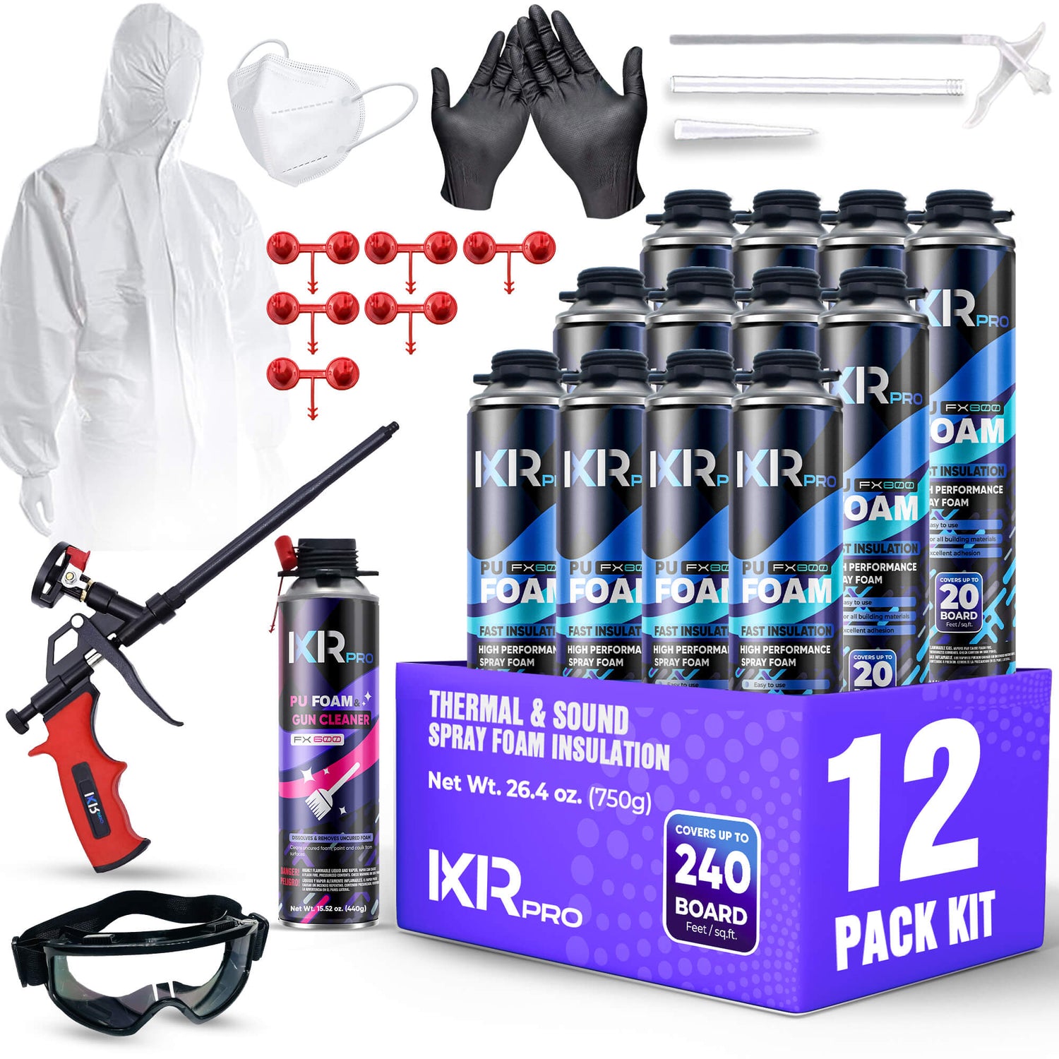 Spray Foam Insulation Kit