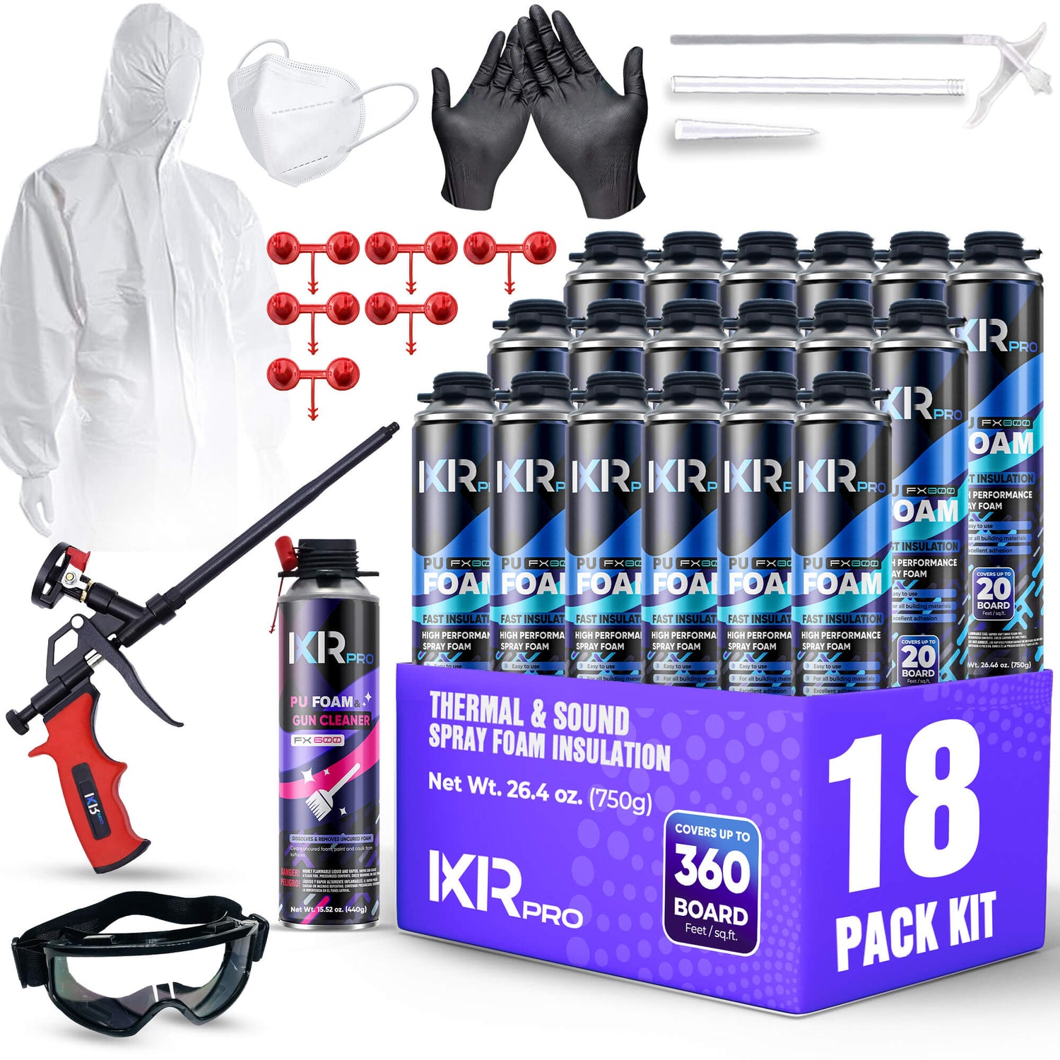 Spray Foam Insulation Kit