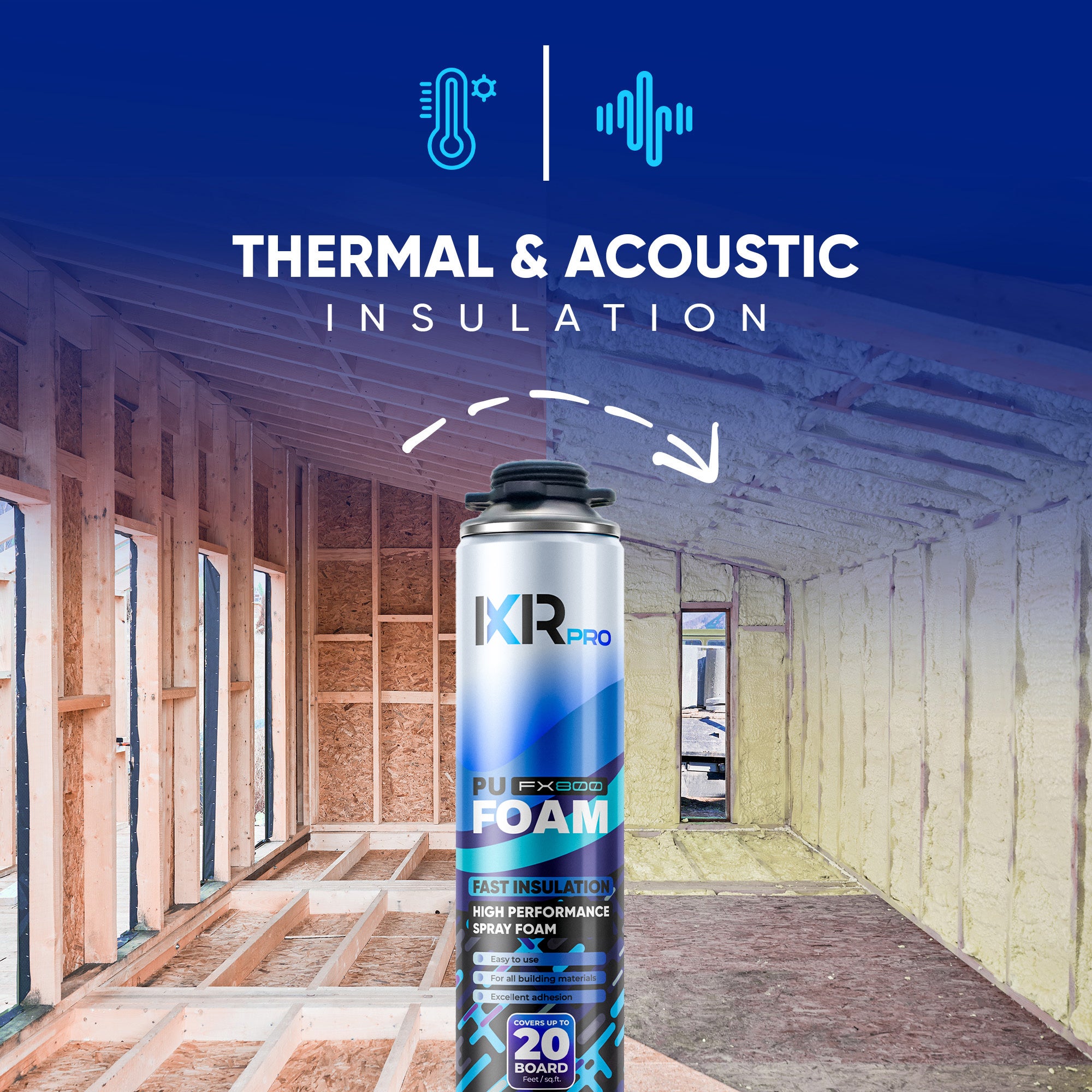 Spray Foam Insulation Can 8986886734045