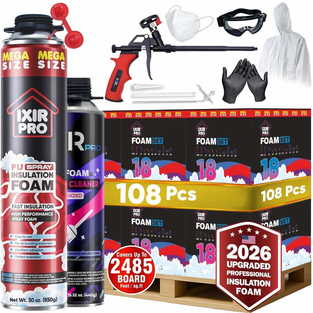 # 108 Pcs (6 Boxes x 18 Pack)